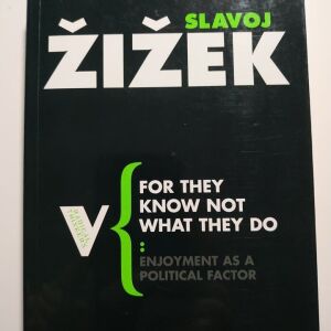 Βιβλίο: For They Know Not What They Do του Zizek