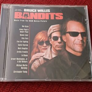 SOUNDTRACK BANDITS CD ALBUM - BOB DYLAN, BONNIE TYLER, ROBERT PLANT