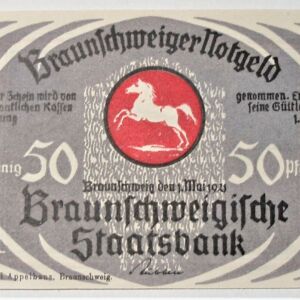 Germany 50 Pfennig 1923 UNC .@20/2