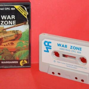Amstrad CPC, War Zone Cases Computer Simulations Ltd. (1984) Σε καλή κατάσταση. (Δεν έχει γίνει τεστ) Τιμή 5 ευρώ