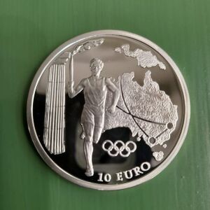 10 ευρώ 2004- Ολυμπιακή Λαμπαδηδρομία - Ωκεανία