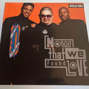 Heavy D. and the boyz - Now that we found love 3-trk vinyl
