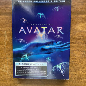 DVD Avatar 3 dvd extended collectors edition αυθεντικό