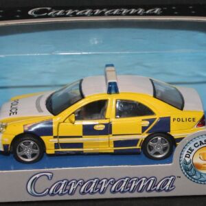 Cararama, Mercedes Benz C320 Police Κλίμακα 1:43 Καινούργιο Τιμή 8 ευρώ