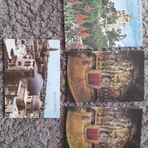 4 καρτ ποστάλ Ιερουσαλήμ 1991-93