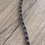 Βραχολι ασημένιο lapis lazuli
