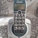 Ασύρματο τηλέφωνο BRONDI BRAVO CORDLESS 2 ολοκαίνουργιο με την ζελατίνα του