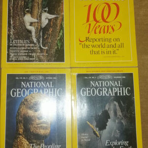 NATIONAL GEOGRAPHIC 10 ΤΕΎΧΗ 1988