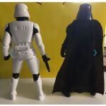 4 Φιγούρες Star Wars (Hasbro) - Darth Vader, StormTrooper, Mandalorian