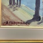 Αυθεντικό έργο τέχνης Έλληνα ζωγράφου 73x93 cm