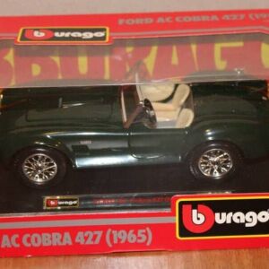 Burago 0513, Ford AC Cobra 427 (1965) Κλίμακα 1:24 Καινούργιο --Τιμή 20 ευρώ--