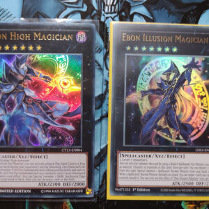 Ebon High Magician Ultra Rare Limited & Ebon Illusion Magician Ultra Rare 1st