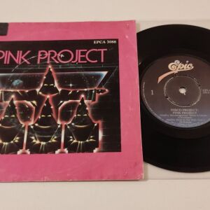 Vinyl 7'' Single 45 rpm PINK PROJECT - DISCO PROJECT ,  Italo-Disco