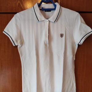 Λευκό επώνυμο T-Shirt marc o Polo