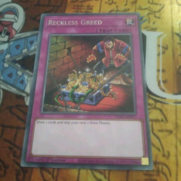 Reckless Greed (Yugioh)