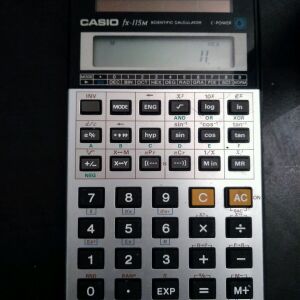 Casio Fx-115m Made in Japan 1986