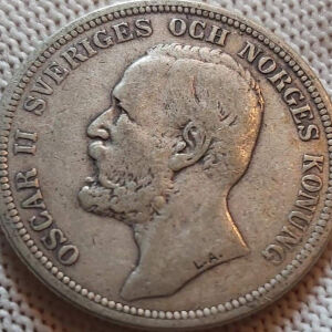 Sweden 2 Kronor 1898