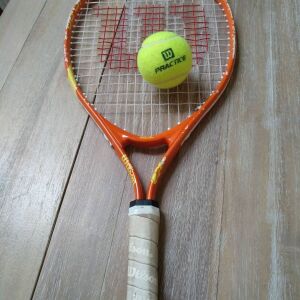 Παιδική ρακέτα τέννις Wilson US Open 21 Orange