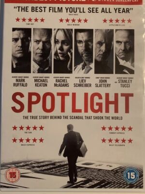Spotlight DVD, action adventure social drama thriller