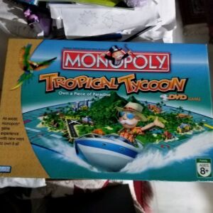 Monopoly Tropical Tycoon με DVD Στα Αγγλικα