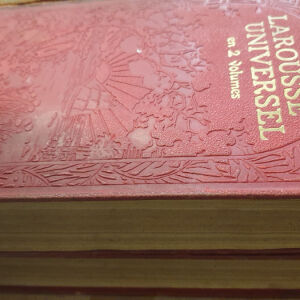 Εγκυκλοπαίδεια  Larousse Universel (Encyclopedia) en 2 Volumes - έκδοση   1923