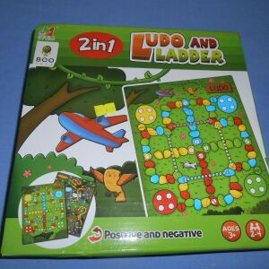 LUDO AND LADDER 2 σε 1 - BOO TOYS
