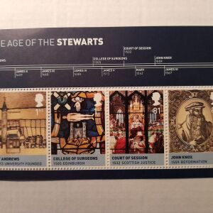 Γραμματόσημα_The Age of Stewarts (Miniature Sheet)