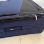 Βαλίτσα DELSEY Paris 25'' Expandable μπλέ χρώμα με περιστρεφόμενες ρόδες σχεδόν άθικτη