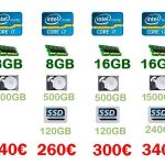 Designer PC Intel i7 3.40 GHz, 8Gb(16Gb) DDR3, SSD 240Gb + 1500GB