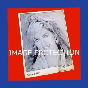 Τολμη και & Γοητεια The Bold And & The Beautiful φωτογραφια διπλης οψης αυθεντικη Teri Ann Linn Kristen Forrester The Bold And & The Beautiful vintage double side agency press photo card '80s