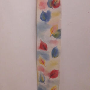 "Φθινοπωρινά Φύλλα" ζωγραφική σε κάμποτο με χρώματα για μετάζι, Μπατίκ, Χειροποιητο ύφασμα με κέρινα χρώματα
