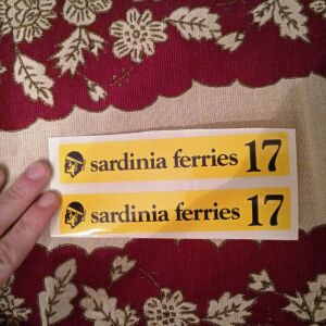ΣΥΛΛΕΚΤΙΚΑ ΑΥΤΟΚΟΛΛΗΤΑ*sardinia ferries 17*