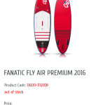 Fanatic Fly Air Premium 10.8' Sup windsurf.