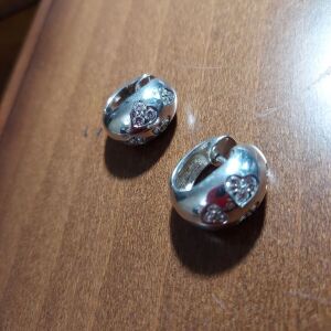 Ασημενια σκουλαρίκια 925 follie follie