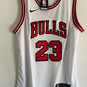 Michael Jordan Chicago Bulls Nike Φανέλα Εμφάνιση  Swingman Icon Jersey NBA Λευκή Μέγεθος 52 XL Άθικτη