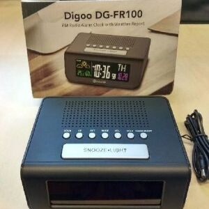 Ρολοι-Ξυπνητηρι-Ραδιο-Μετεωρολογικος Σταθμος Digoo DG-FR100