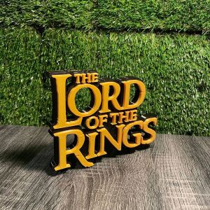 3D printed Lord of the Rings διακοσμητικό logo