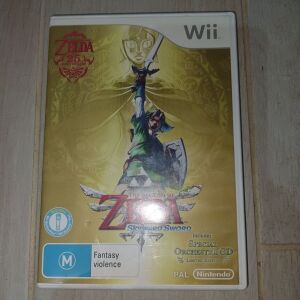 The Legend Of Zelda Skyward Sword + Soundtrack Wii U Game