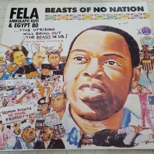 Fela Anikulapo Kuti* & Egypt 80 – Beasts Of No Nation    LP France 1989'