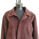 Emporio Armani vintage ανδρικό δερμάτινο παλτό (XL)