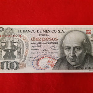 107 # Χαρτονομισμα Μεξικο