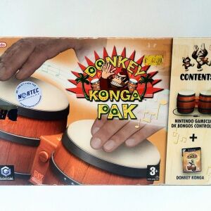 DONKEY KONGA PAK 2003 GAMECUBE NINTENDO