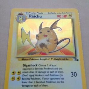 Raichu κάρτα Pokémon