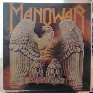 Δίσκος βινυλίου Manowar battle hymns 1982 first print rare VG condition