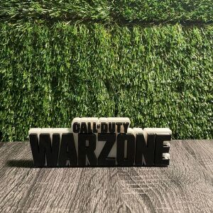 3D printed Call of Duty: Warzone διακοσμητικό logo