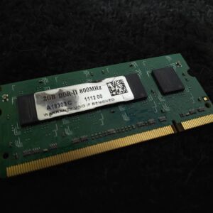 2Gb - DDR2 - 800MHz Ram - So-Dimm