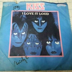 Kiss – I Love It Loud 7' Germany 1982'