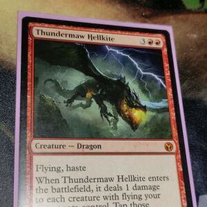 Magic the Gathering: Thundermaw Hellkite, Iconic Masters
