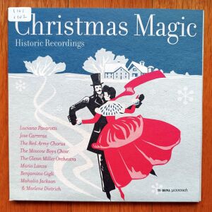 Christmas Magic Historic Recordings Luciano Pavarotti Jose Carreras Συλλογή 2 cd Χριστουγεννιάτικες επιτυχίες