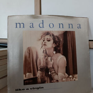 Lp 45 rpm Madonna like a virgin & stay sire records 1984